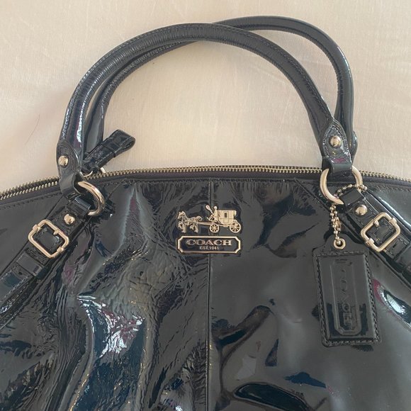 Coach Madison Sophia Patent Leather Handbag - Picture 2 of 5